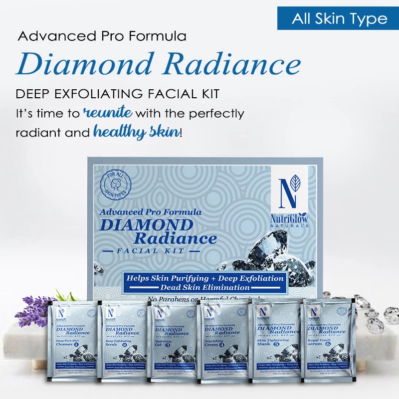 NutriGlow Naturals Advanced Pro Diamond Facial Kit, 60 g-3.webp